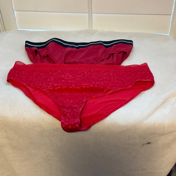 Cacique Red Panties Set - Picture 1 of 7